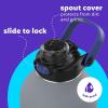 imageBubba Radiant Stainless Steel PushButton Chug Lid 24oz Water Bottle Medium Rubberized ScubaBass