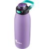 imageBubba Radiant Stainless Steel PushButton Chug Lid 24oz Water Bottle Medium Rubberized ScubaDark Lavender