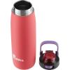 imageBubba Radiant Stainless Steel PushButton Chug Lid 24oz Water Bottle Medium Rubberized ScubaElectric Berry