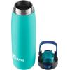 imageBubba Radiant Stainless Steel PushButton Chug Lid 24oz Water Bottle Medium Rubberized ScubaIsland Teal