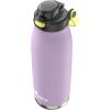 imageBubba Radiant Stainless Steel PushButton Chug Lid 24oz Water Bottle Medium Rubberized ScubaLavender Frost