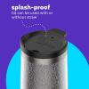 imageBubba Radiant Stainless Steel PushButton Chug Lid 24oz Water Bottle Medium Rubberized ScubaLicorice Crystal Ombre