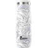 imageBubba Radiant Stainless Steel PushButton Chug Lid 24oz Water Bottle Medium Rubberized ScubaLight Stone Marble Swirl