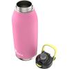 imageBubba Radiant Stainless Steel PushButton Chug Lid 24oz Water Bottle Medium Rubberized ScubaRubberized Azalea