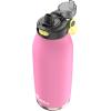 imageBubba Radiant Stainless Steel PushButton Chug Lid 24oz Water Bottle Medium Rubberized ScubaRubberized Azalea