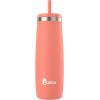 imageBubba Radiant Stainless Steel PushButton Chug Lid 24oz Water Bottle Medium Rubberized ScubaRubberized Coral