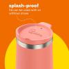 imageBubba Radiant Stainless Steel PushButton Chug Lid 24oz Water Bottle Medium Rubberized ScubaRubberized Coral