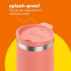 imageBubba Radiant Stainless Steel PushButton Chug Lid 24oz Water Bottle Medium Rubberized ScubaRubberized Coral
