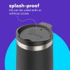 imageBubba Radiant Stainless Steel PushButton Chug Lid 24oz Water Bottle Medium Rubberized ScubaRubberized Licorice