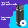 imageBubba Radiant Stainless Steel PushButton Chug Lid 24oz Water Bottle Medium Rubberized ScubaRubberized Licorice