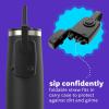 imageBubba Radiant Stainless Steel PushButton Chug Lid 24oz Water Bottle Medium Rubberized ScubaRubberized Licorice