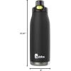 imageBubba Radiant Stainless Steel PushButton Chug Lid 24oz Water Bottle Medium Rubberized ScubaRubberized Licorice