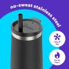 imageBubba Radiant Stainless Steel PushButton Chug Lid 24oz Water Bottle Medium Rubberized ScubaRubberized Licorice