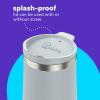 imageBubba Radiant Stainless Steel PushButton Chug Lid 24oz Water Bottle Medium Rubberized ScubaRubberized Light Stone