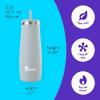 imageBubba Radiant Stainless Steel PushButton Chug Lid 24oz Water Bottle Medium Rubberized ScubaRubberized Light Stone