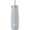 imageBubba Radiant Stainless Steel PushButton Chug Lid 24oz Water Bottle Medium Rubberized ScubaRubberized Light Stone