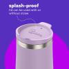 imageBubba Radiant Stainless Steel PushButton Chug Lid 24oz Water Bottle Medium Rubberized ScubaRubberized Lilac Dream