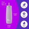 imageBubba Radiant Stainless Steel PushButton Chug Lid 24oz Water Bottle Medium Rubberized ScubaRubberized Lilac Dream