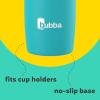 imageBubba Radiant Stainless Steel PushButton Chug Lid 24oz Water Bottle Medium Rubberized ScubaRubberized Scuba