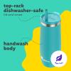 imageBubba Radiant Stainless Steel PushButton Chug Lid 24oz Water Bottle Medium Rubberized ScubaRubberized Scuba