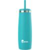 imageBubba Radiant Stainless Steel PushButton Chug Lid 24oz Water Bottle Medium Rubberized ScubaRubberized Scuba
