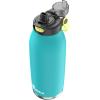 imageBubba Radiant Stainless Steel PushButton Chug Lid 24oz Water Bottle Medium Rubberized ScubaRubberized Scuba