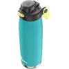 imageBubba Radiant Stainless Steel PushButton Chug Lid 24oz Water Bottle Medium Rubberized ScubaRubberized Scuba