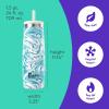 imageBubba Radiant Stainless Steel PushButton Chug Lid 24oz Water Bottle Medium Rubberized ScubaScuba Marble Swirl