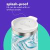 imageBubba Radiant Stainless Steel PushButton Chug Lid 24oz Water Bottle Medium Rubberized ScubaScuba Marble Swirl