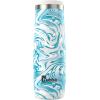 imageBubba Radiant Stainless Steel PushButton Chug Lid 24oz Water Bottle Medium Rubberized ScubaScuba Marble Swirl