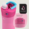 imageContigo 24oz Leakproof Stainless Steel Water Bottle with Straw ampamp Handle Dual Insulated for Cold ampamp Hot Drinks Pack of 2Azalea