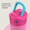 imageContigo 24oz Leakproof Stainless Steel Water Bottle with Straw ampamp Handle Dual Insulated for Cold ampamp Hot Drinks Pack of 2Azalea