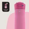 imageContigo 24oz Leakproof Stainless Steel Water Bottle with Straw ampamp Handle Dual Insulated for Cold ampamp Hot Drinks Pack of 2Azalea