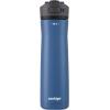 imageContigo 24oz Leakproof Stainless Steel Water Bottle with Straw ampamp Handle Dual Insulated for Cold ampamp Hot Drinks Pack of 2Blue Corn