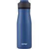 imageContigo 24oz Leakproof Stainless Steel Water Bottle with Straw ampamp Handle Dual Insulated for Cold ampamp Hot Drinks Pack of 2Blue Corn