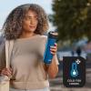 imageContigo 24oz Leakproof Stainless Steel Water Bottle with Straw ampamp Handle Dual Insulated for Cold ampamp Hot Drinks Pack of 2Blue Poppy