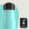 imageContigo 24oz Leakproof Stainless Steel Water Bottle with Straw ampamp Handle Dual Insulated for Cold ampamp Hot Drinks Pack of 2Jade Vine