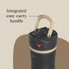 imageContigo 24oz Leakproof Stainless Steel Water Bottle with Straw ampamp Handle Dual Insulated for Cold ampamp Hot Drinks Pack of 2Licorice