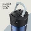 imageContigo 24oz Leakproof Stainless Steel Water Bottle with Straw ampamp Handle Dual Insulated for Cold ampamp Hot Drinks Pack of 2Licorice Ombre