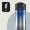 imageContigo 24oz Leakproof Stainless Steel Water Bottle with Straw ampamp Handle Dual Insulated for Cold ampamp Hot Drinks Pack of 2Licorice Ombre