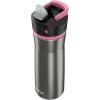imageContigo 24oz Leakproof Stainless Steel Water Bottle with Straw ampamp Handle Dual Insulated for Cold ampamp Hot Drinks Pack of 2Stainless Steel w Azalea