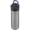 imageContigo 24oz Leakproof Stainless Steel Water Bottle with Straw ampamp Handle Dual Insulated for Cold ampamp Hot Drinks Pack of 2Stainless Steel w Blue Corn