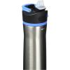 imageContigo 24oz Leakproof Stainless Steel Water Bottle with Straw ampamp Handle Dual Insulated for Cold ampamp Hot Drinks Pack of 2Stainless Steel w Blue Poppy