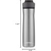 imageContigo 24oz Leakproof Stainless Steel Water Bottle with Straw ampamp Handle Dual Insulated for Cold ampamp Hot Drinks Pack of 2SteelLicorice