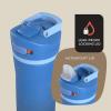 imageContigo 24oz Leakproof Stainless Steel Water Bottle with Straw ampamp Handle Dual Insulated for Cold ampamp Hot Drinks Pack of 2Stellar Jay