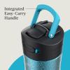 imageContigo 24oz Leakproof Stainless Steel Water Bottle with Straw ampamp Handle Dual Insulated for Cold ampamp Hot Drinks Pack of 2Strawberry Cream