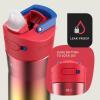 imageContigo 24oz Leakproof Stainless Steel Water Bottle with Straw ampamp Handle Dual Insulated for Cold ampamp Hot Drinks Pack of 2Watermelon Ombre