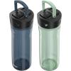 imageContigo Ashland 20 Water Bottle with AUTOSPOUT Lid  Tritan Water Bottle 24oz 3 Pack Juniper ampamp Sake ampamp Bubble TeaBlueberryAgave