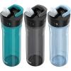 imageContigo Ashland 20 Water Bottle with AUTOSPOUT Lid  Tritan Water Bottle 24oz 3 Pack Juniper ampamp Sake ampamp Bubble TeaJuniperSakeGlacier
