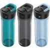 imageContigo Ashland 20 Water Bottle with AUTOSPOUT Lid  Tritan Water Bottle 24oz 3 Pack Juniper ampamp Sake ampamp Bubble TeaJuniperSakeGlacier